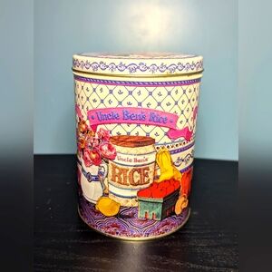 Vintage Uncle Ben's Rice 1980's Collectable Tin